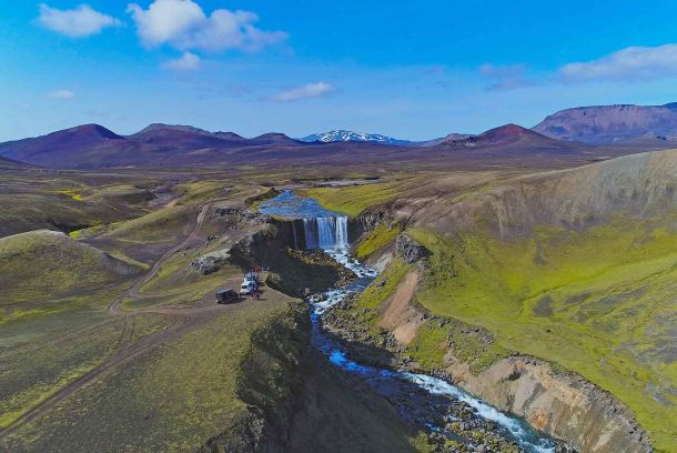 Super jeep y Landmannalaugar