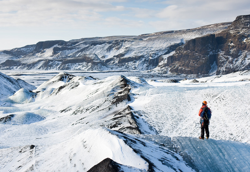 Caminata glaciar Islandia