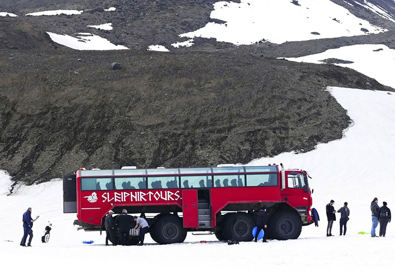Aventura 4x4 sobre glaciar Islandia