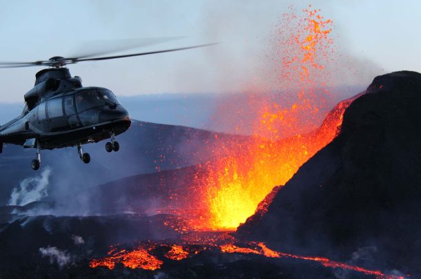 Tour al volcán - Helicóptero
