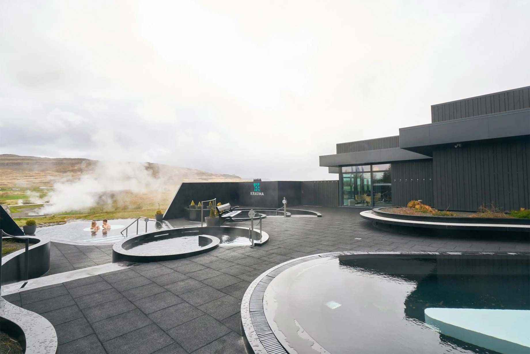 Baños geotérmicos Krauma en Islandia