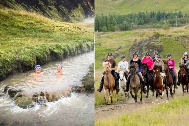 Cabalgata y senderismo