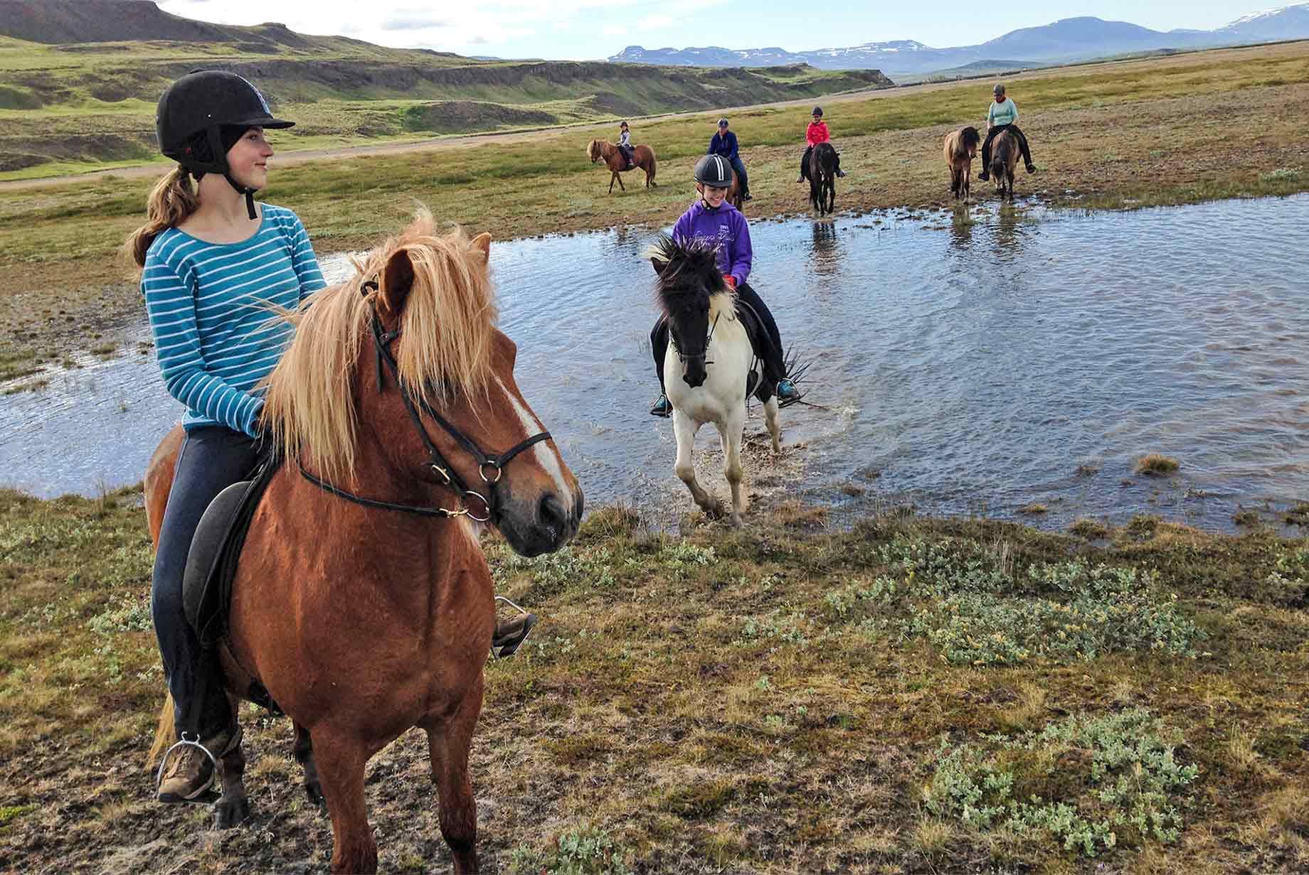 Recorrido a caballo Islandia