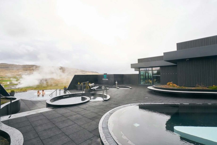 Baños geotérmicos Krauma en Islandia