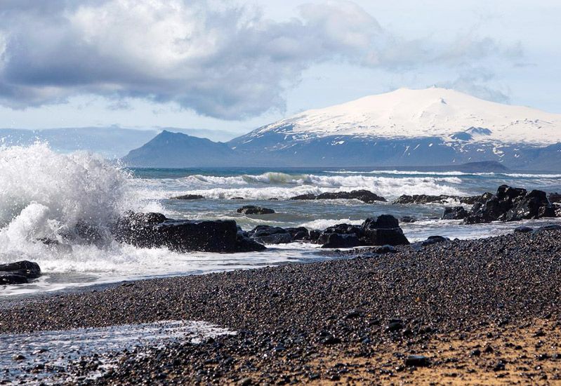 Naturaleza y volcanes en Snæfellsnes
