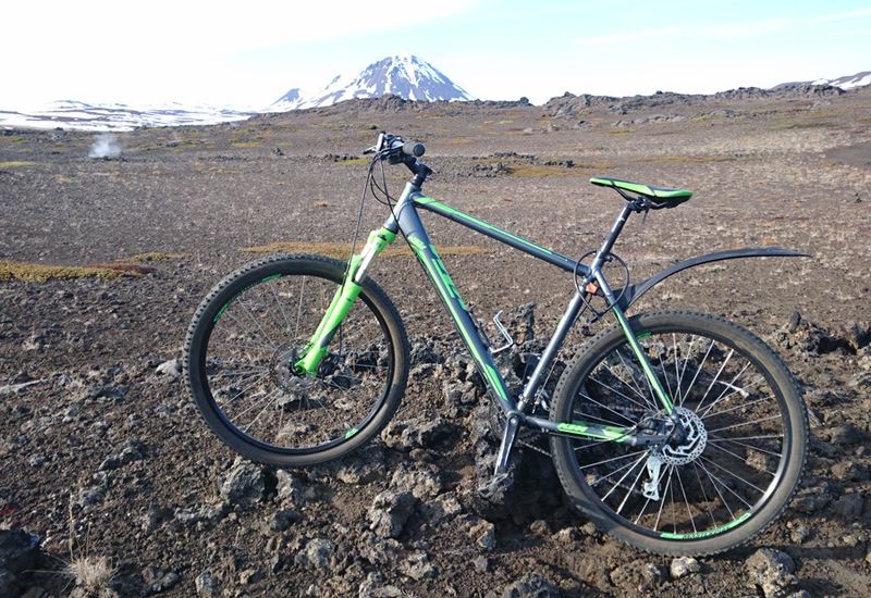 Ruta en bici y relajación