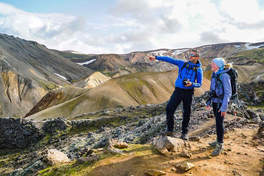 Trekking por Laugavegur en Islandia