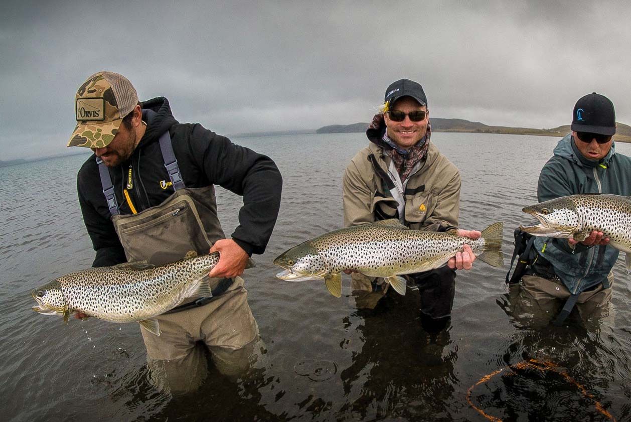 Pesca en el lago Thingvallavatn