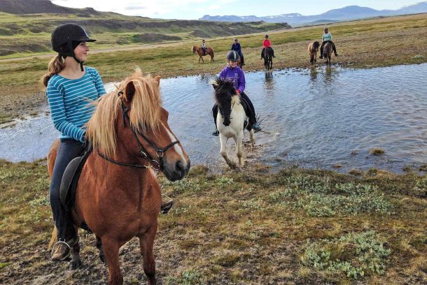 Recorrido a caballo Islandia