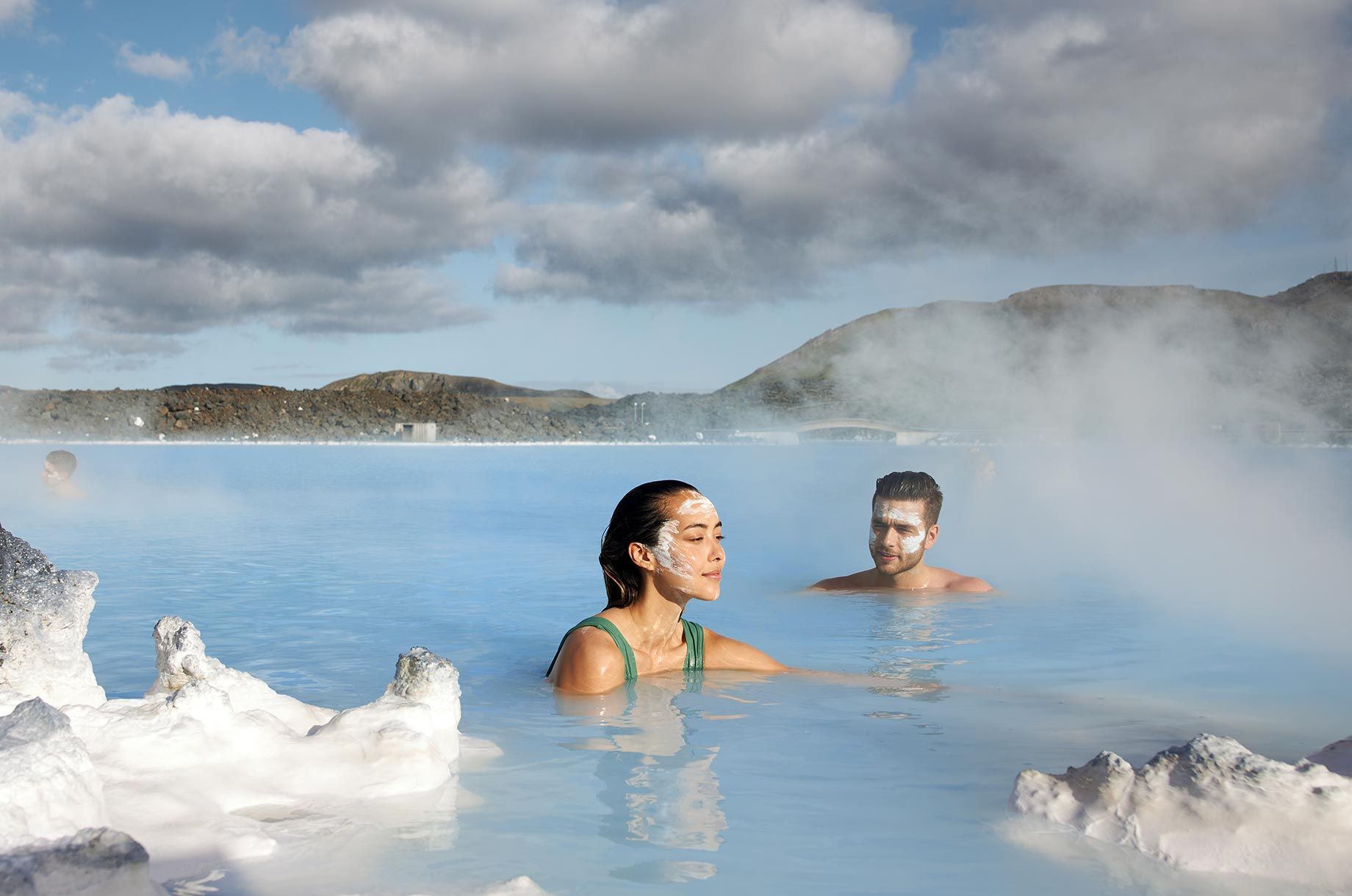 Spa geotermal Blue Lagoon en Islandia