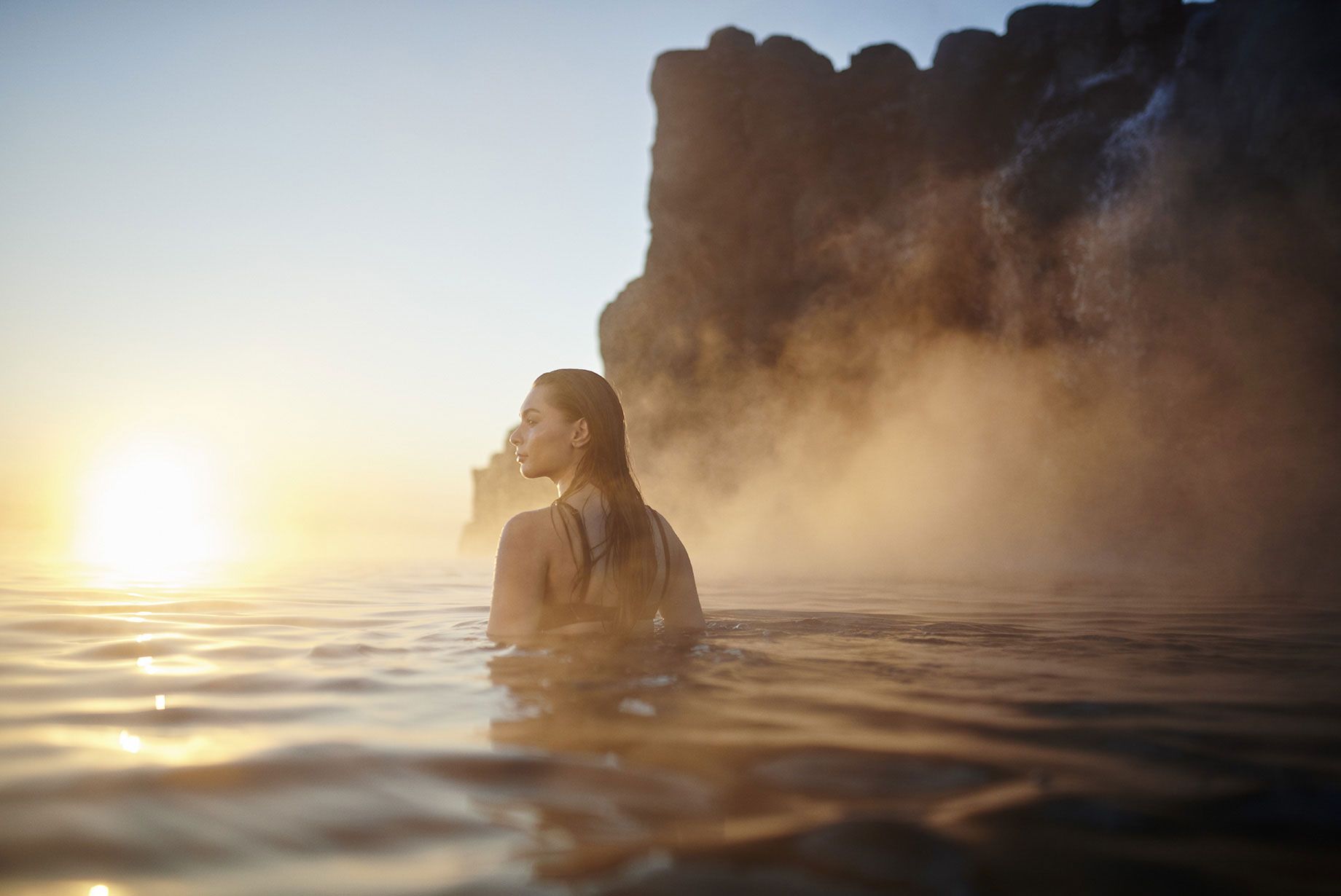 Sky Lagoon con transporte desde Reikiavik