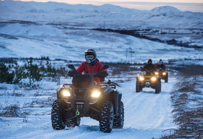 Ruta en quad Reykjavík Peak